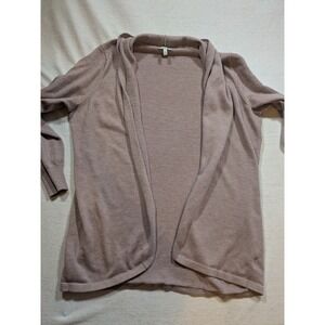 Ella Moss pastel lilac purple cardigan size XL